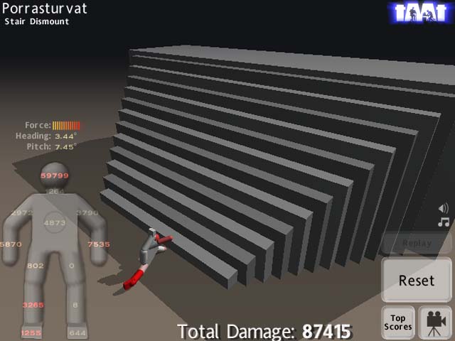 Porrasturvat - Stair Dismount